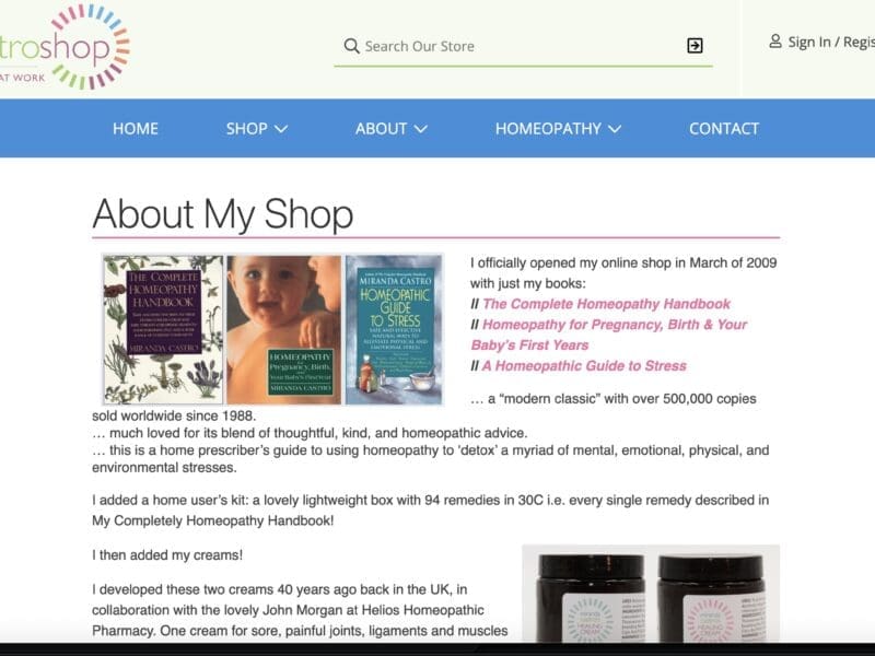 Miranda Castro's Shop